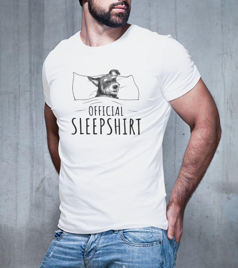Schnauzer Official Sleep Shirt Pajama T-Shirt