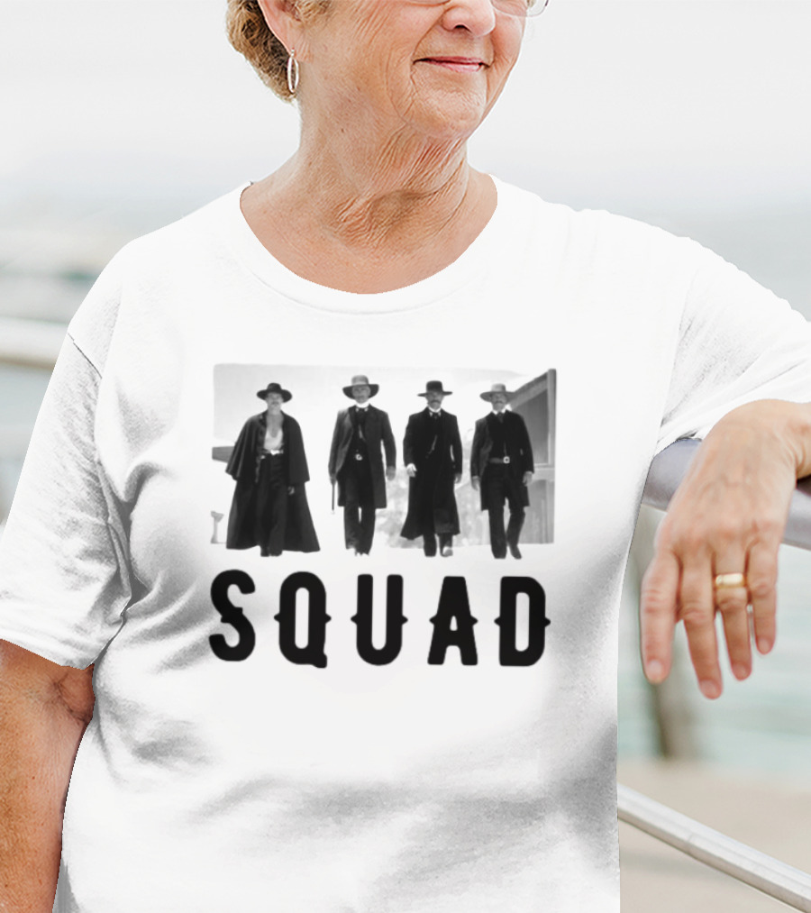 Tombstone Squad Western Cowboy Outlaws T-Shirt