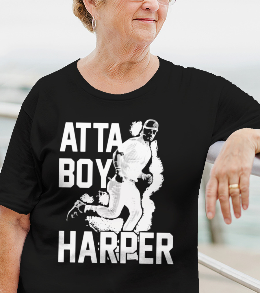 Atta Boy Harper Baseball Player Running T-Shirt