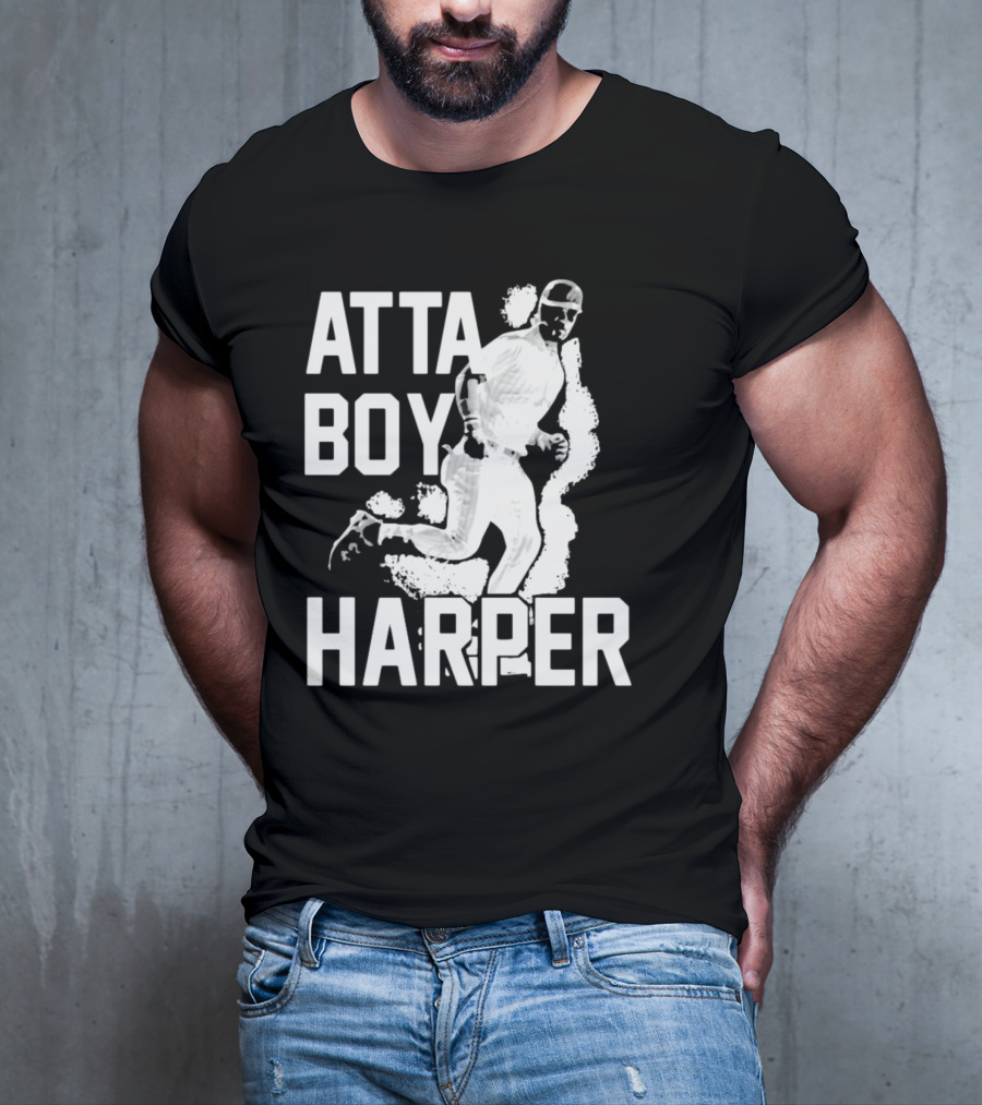 Atta Boy Harper Baseball Player Running T-Shirt