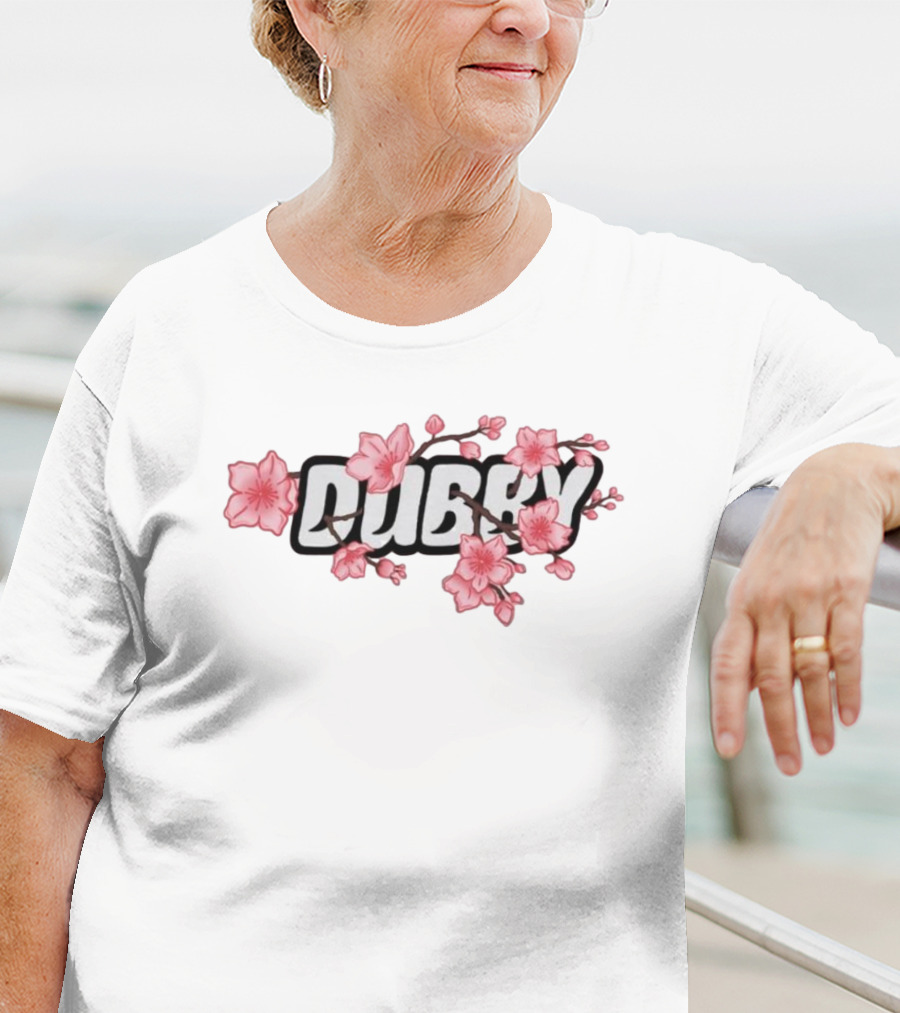Dubby Cherry Blossom Aesthetic T-Shirt