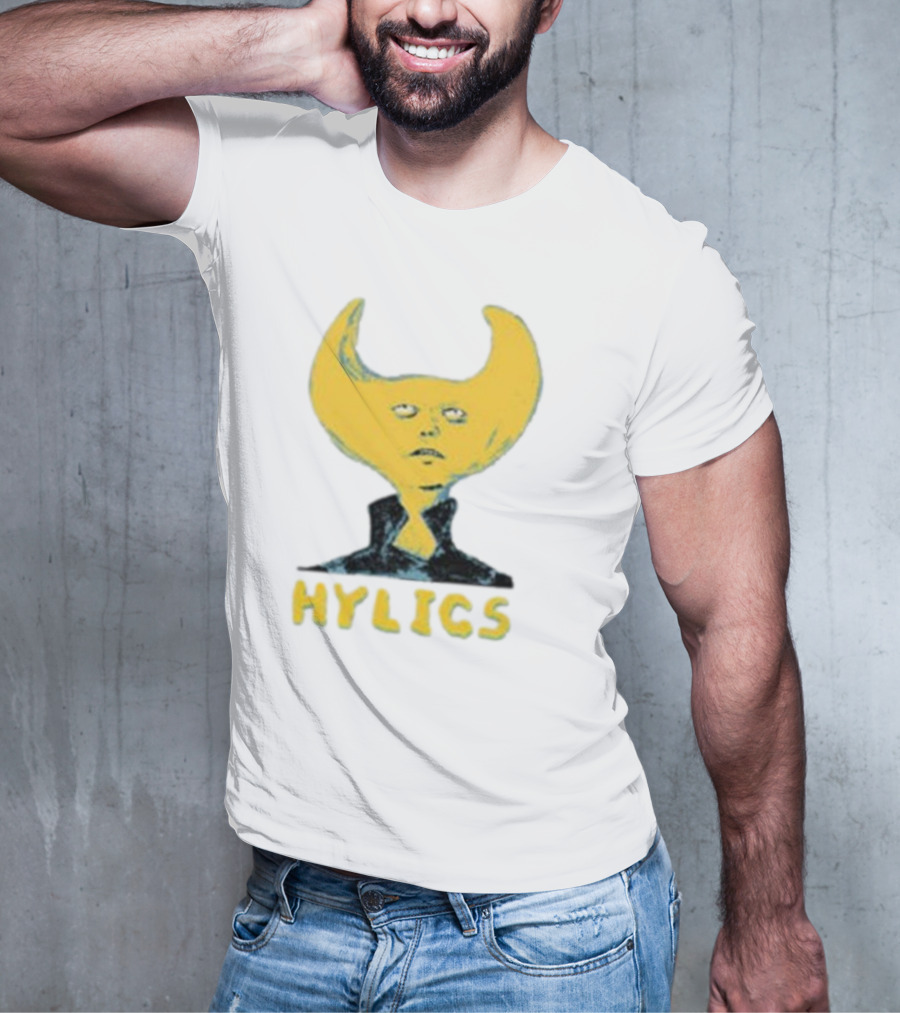 HYLICS Wayne Character Graphic Yellow Head T-Shirt