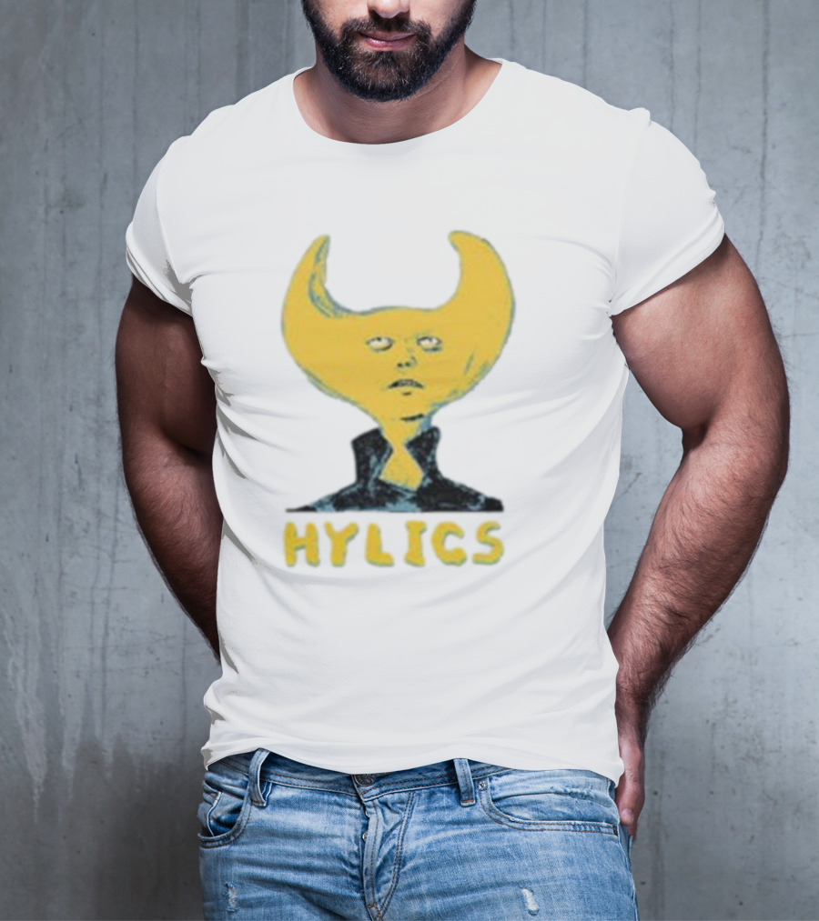 HYLICS Wayne Character Graphic Yellow Head T-Shirt