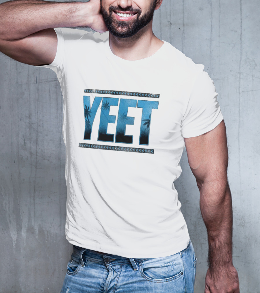 Yeet Jey Uso Tropical Print T-Shirt