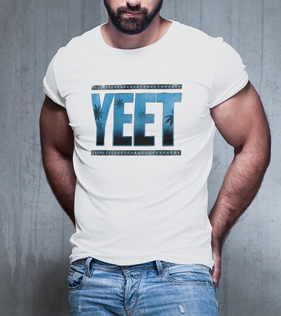 Yeet Jey Uso Tropical Print T-Shirt