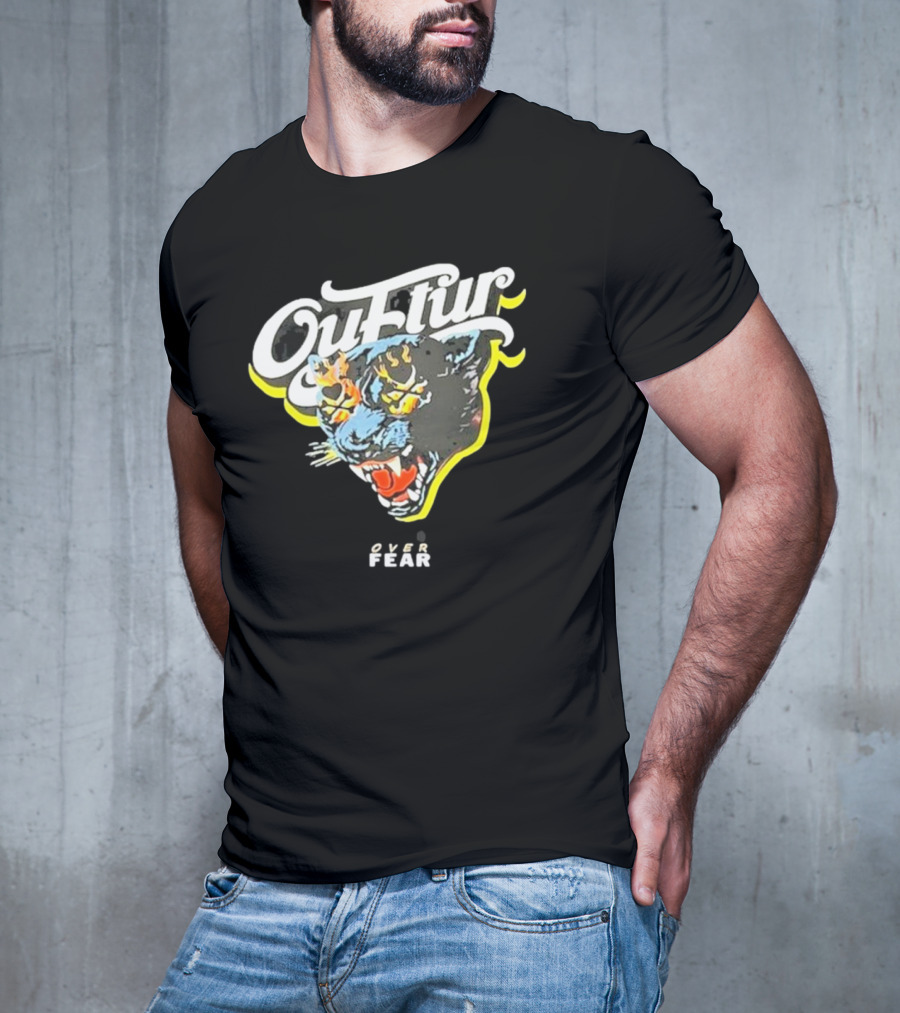 Ouftur Panther Over Fear T-Shirt