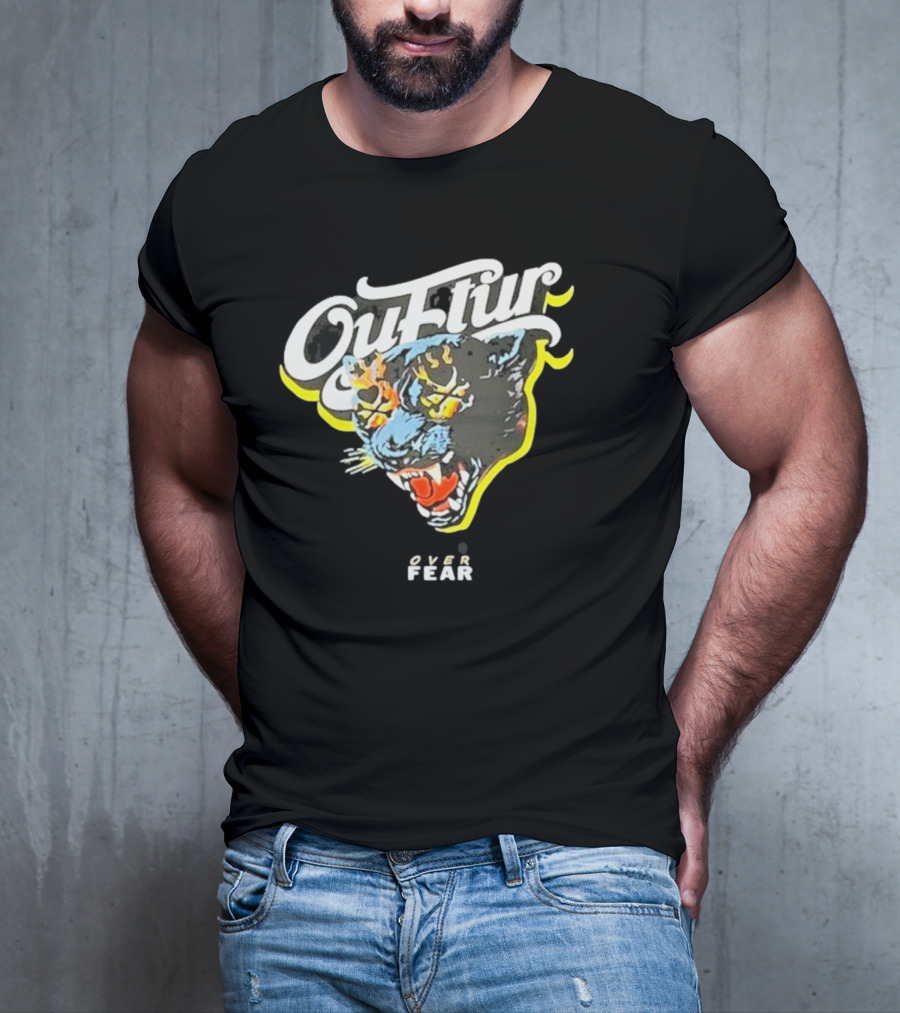 Ouftur Panther Over Fear T-Shirt