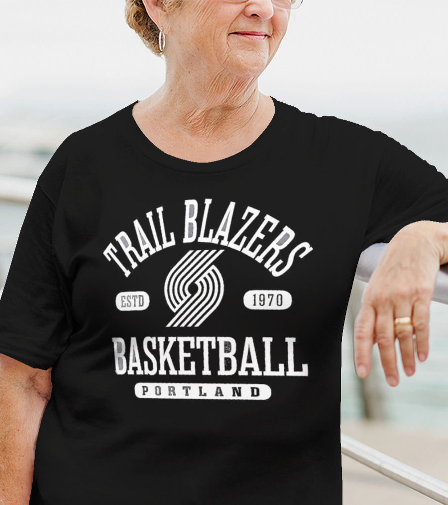 Trail Blazers Basketball ESTD 1970 Portland T-Shirt