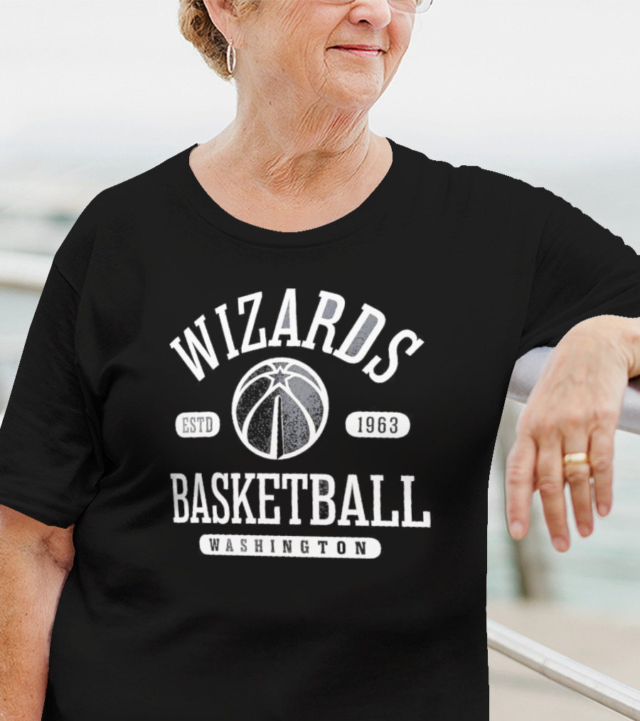 Wizards Basketball Washington ESTD 1963 T-Shirt