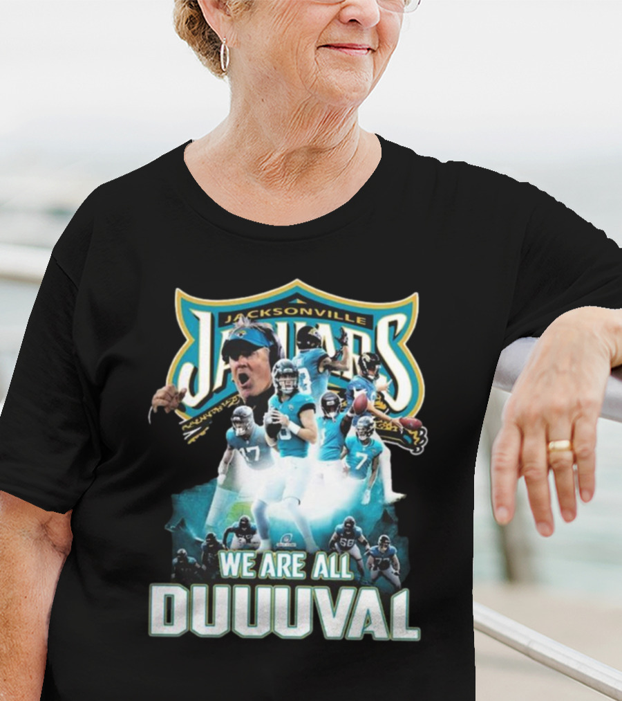 Jacksonville Jaguars Players We Are All Duuuval Victory T-Shirt