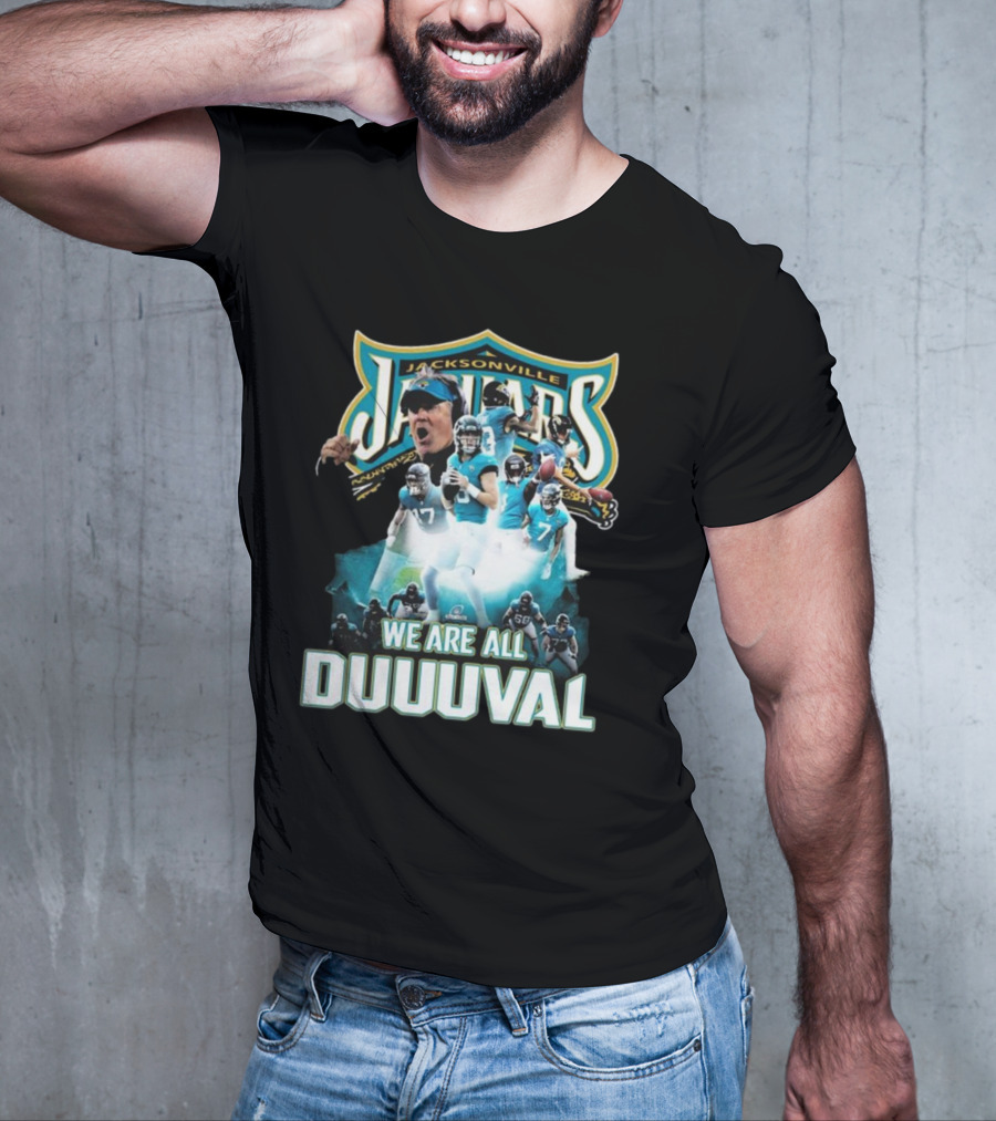 Jacksonville Jaguars Players We Are All Duuuval Victory T-Shirt