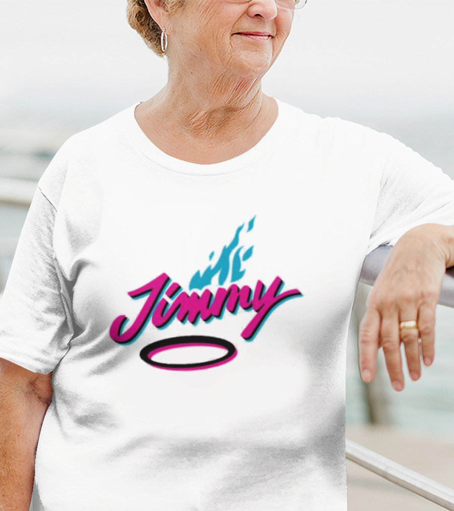 Jimmy Heat Retro Flame T-Shirt