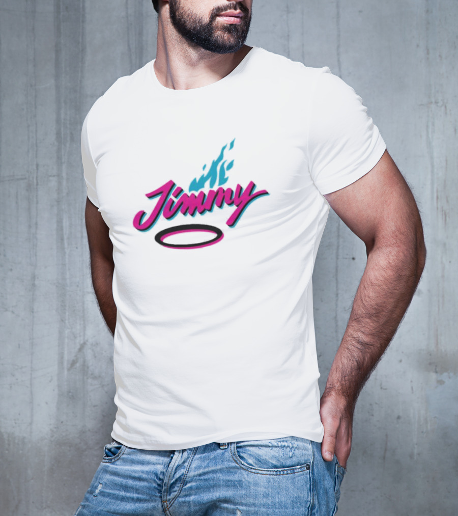 Jimmy Heat Retro Flame T-Shirt