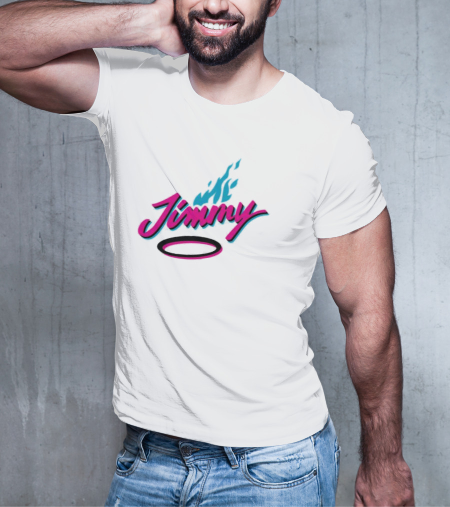 Jimmy Heat Retro Flame T-Shirt