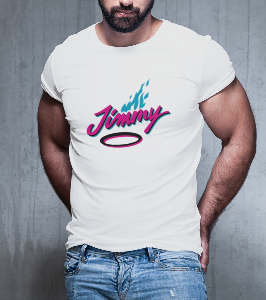 Jimmy Heat Retro Flame T-Shirt