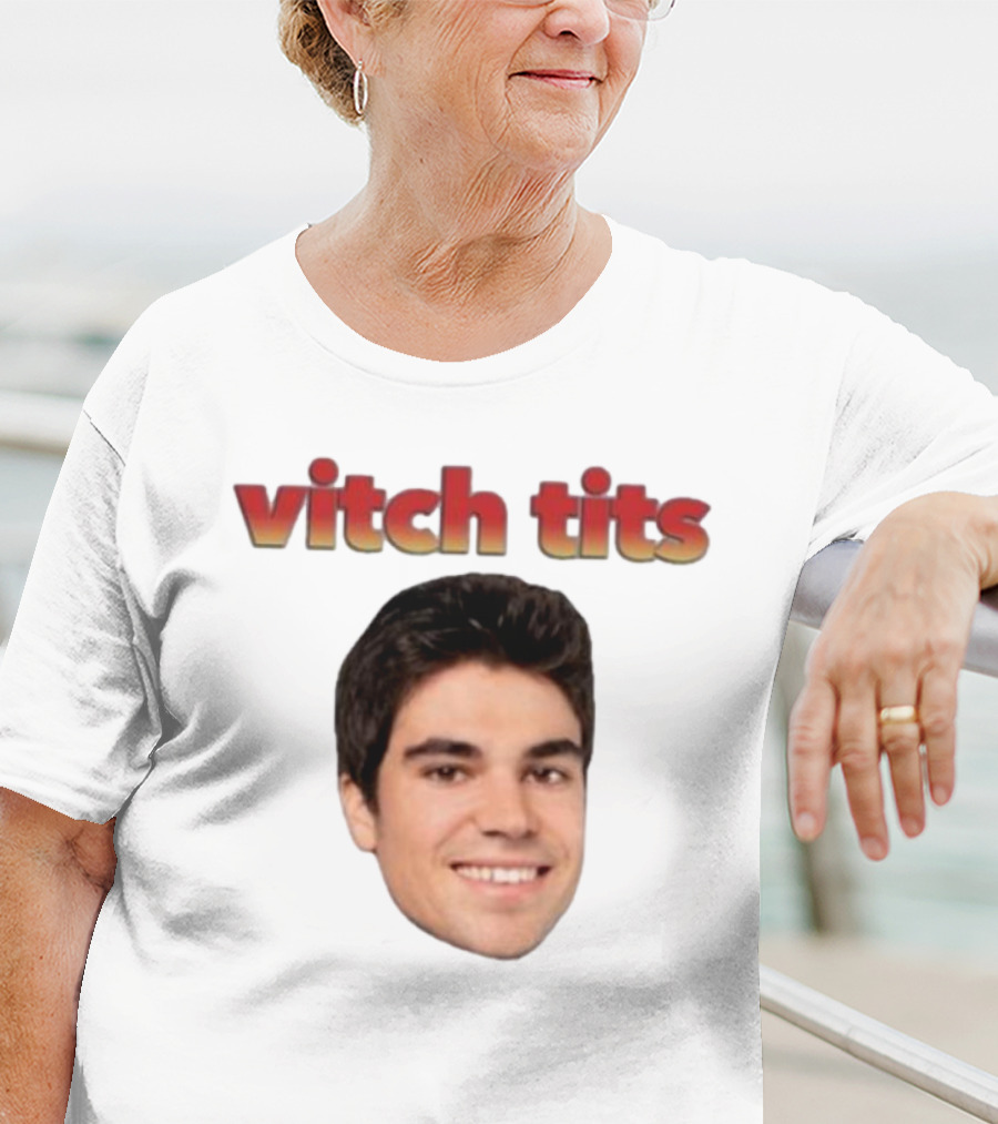 Vitch Tits Rocket Powered Mohawk F1 T-Shirt