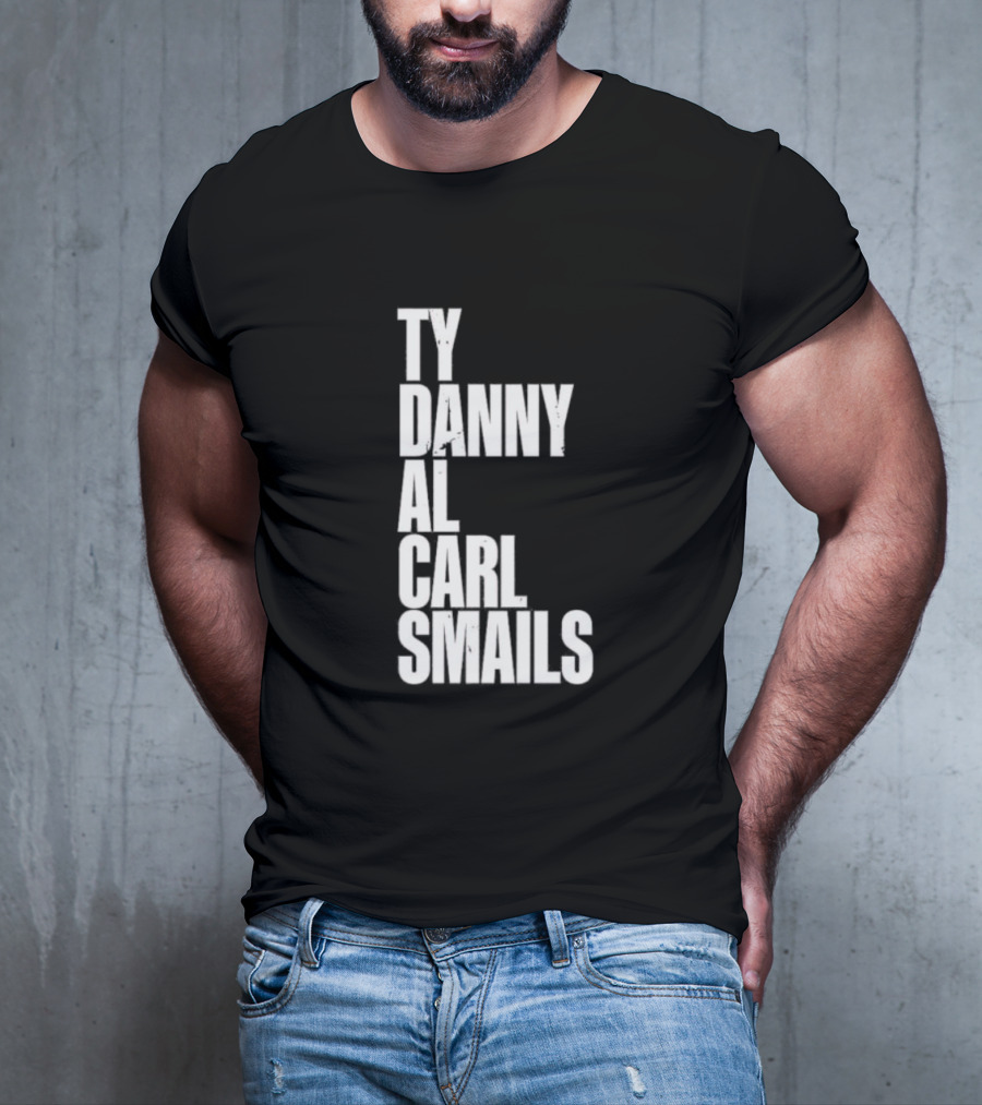 Ty Danny Al Carl Smails Caddyshack Characters Names T-Shirt
