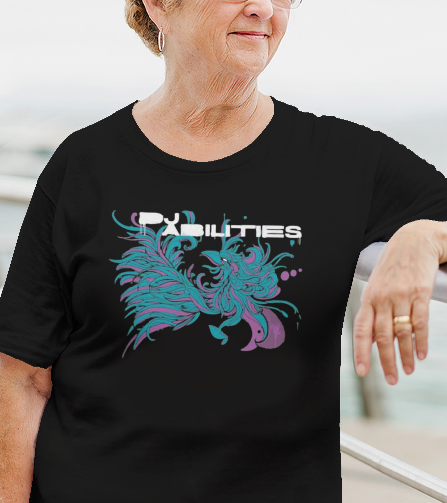DJ Abilities Abstract Phoenix T-Shirt