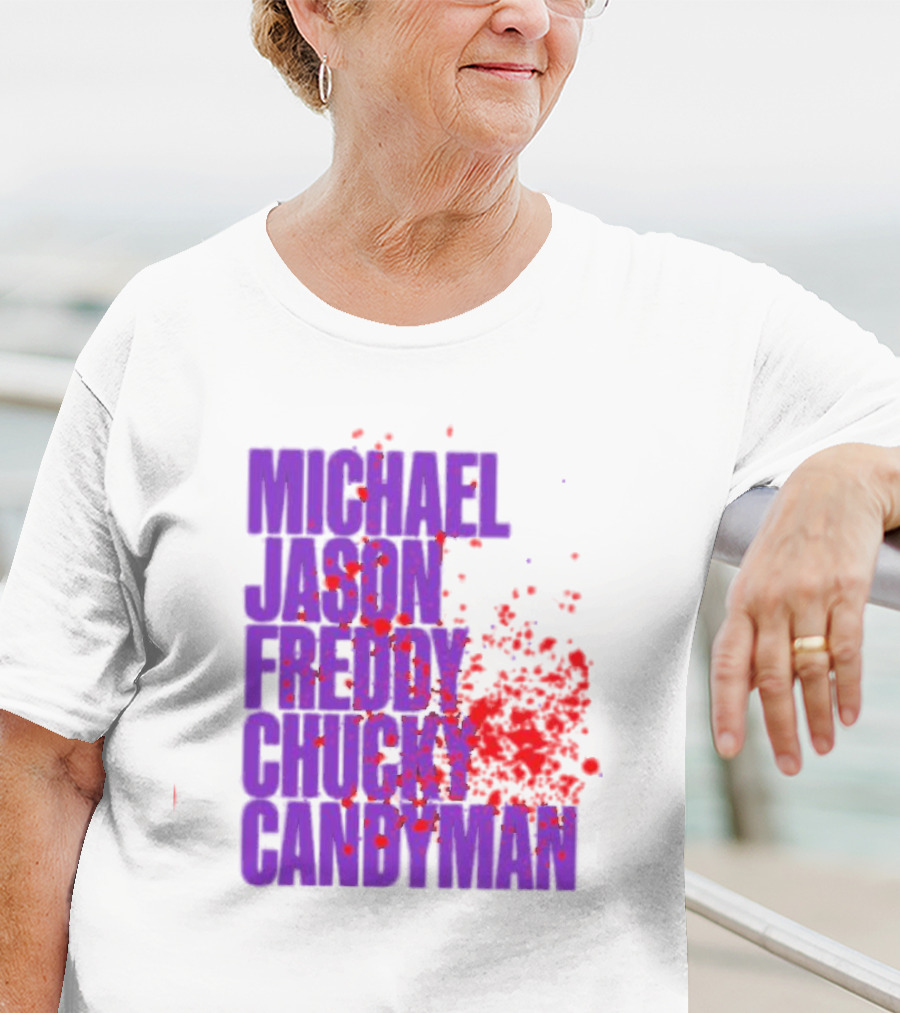 Michael Jason Freddy Chucky Candyman Horror Legends T-Shirt