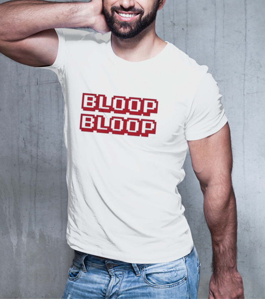 Bloop Bloop Pixelated T-Shirt
