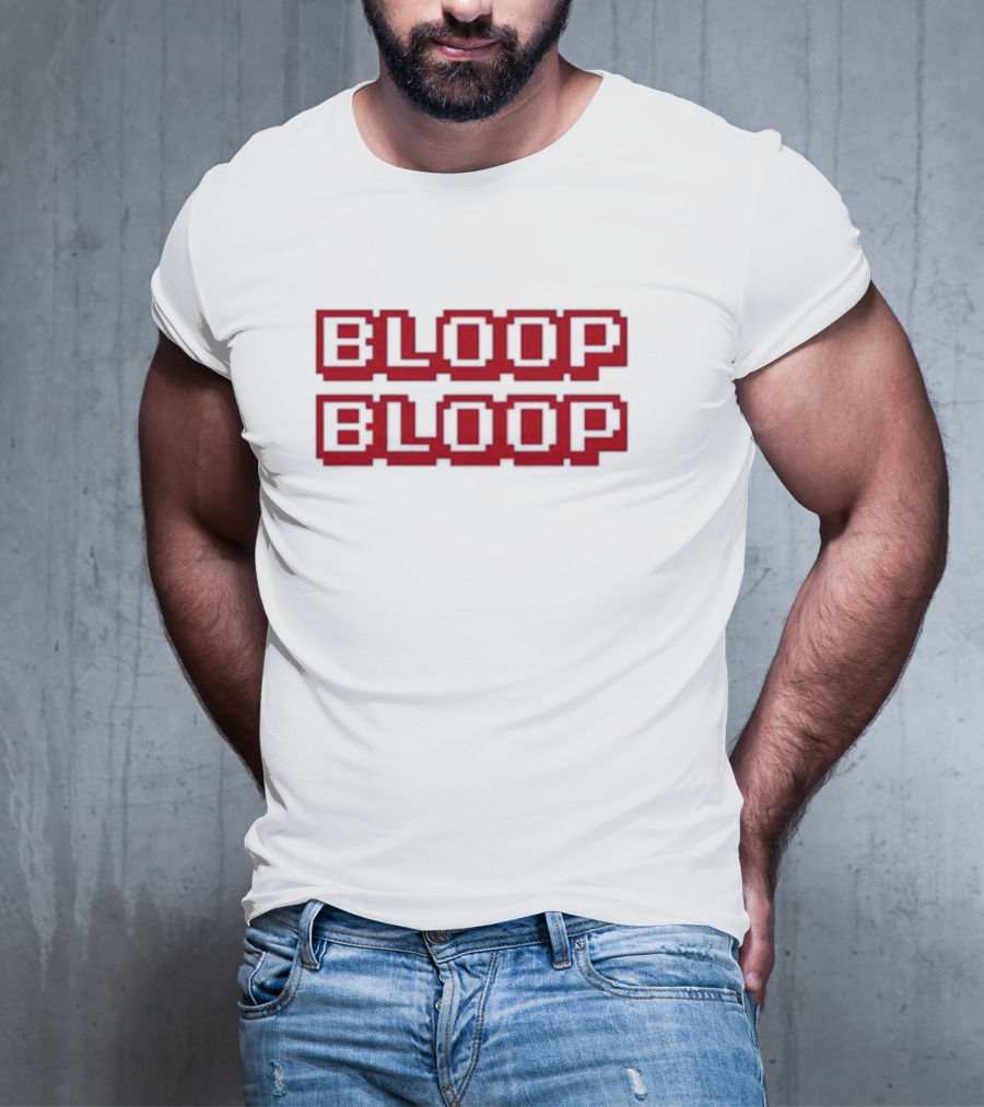 Bloop Bloop Pixelated T-Shirt