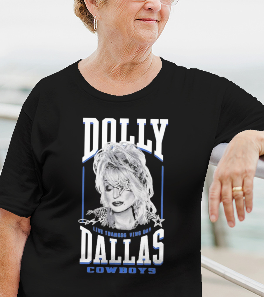 Dolly Parton Live Thanksgiving Day Dallas Cowboys T-Shirt