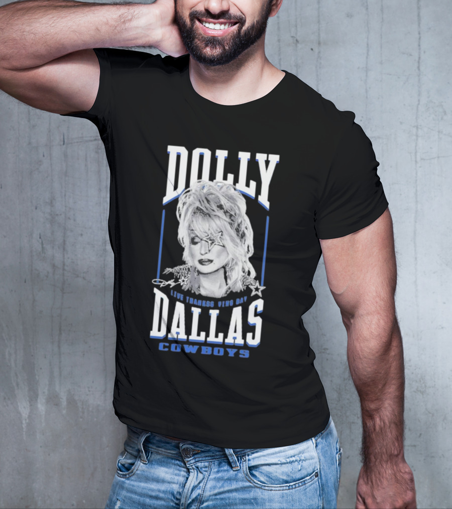 Dolly Parton Live Thanksgiving Day Dallas Cowboys T-Shirt