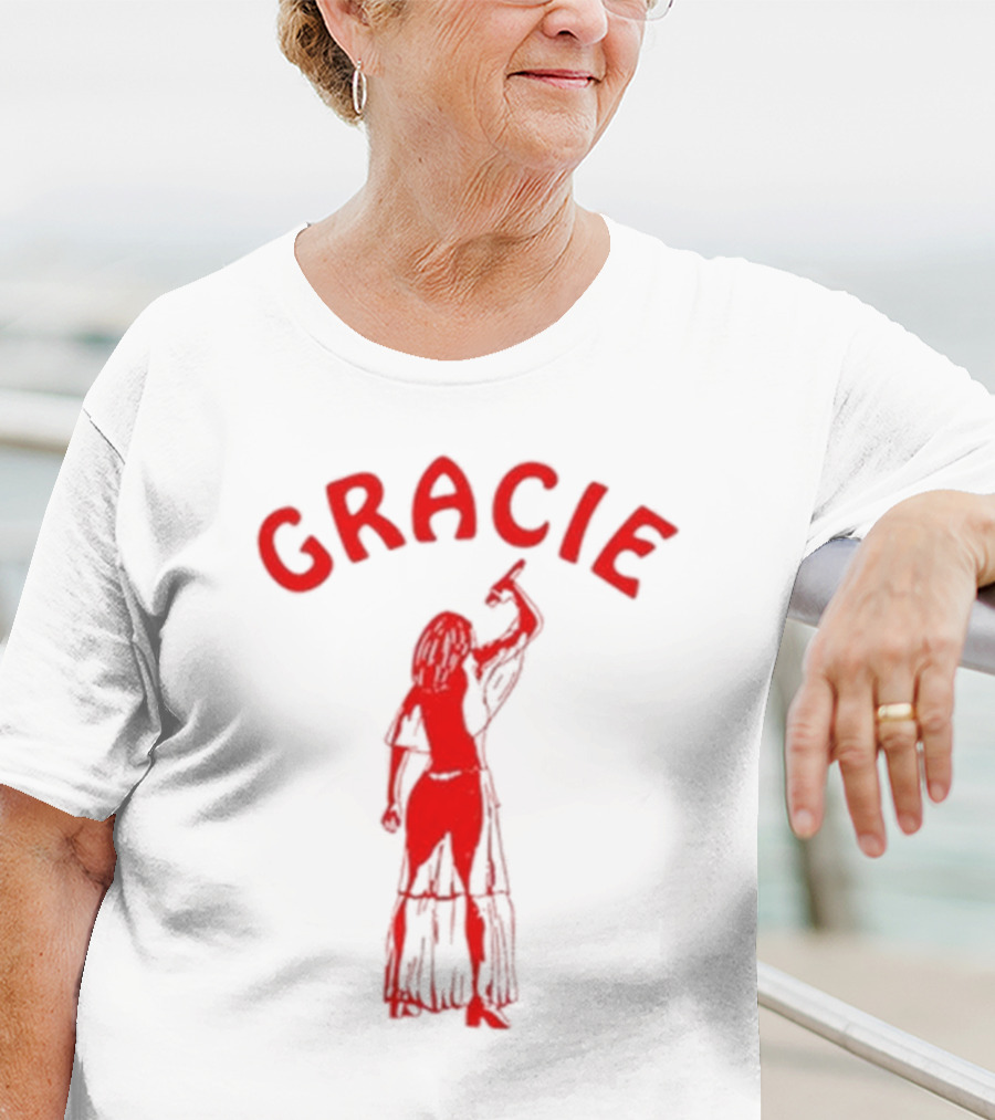Gracie Abrams Gracie Red Illustration Image T-Shirt