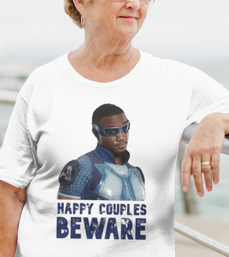 Happy Couples Beware Captain Secret Identity T-Shirt