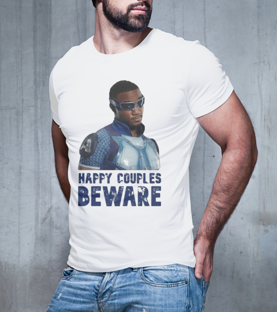 Happy Couples Beware Captain Secret Identity T-Shirt