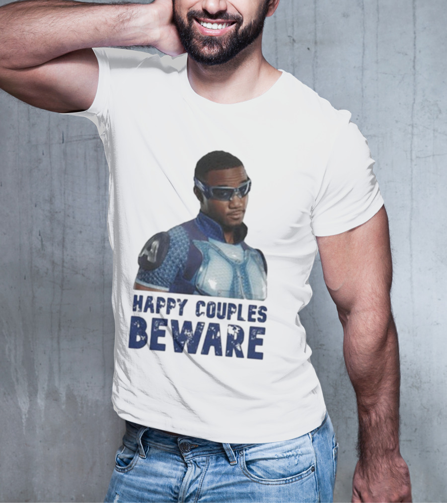 Happy Couples Beware Captain Secret Identity T-Shirt