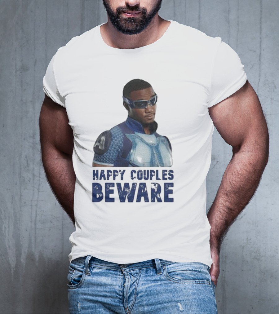 Happy Couples Beware Captain Secret Identity T-Shirt