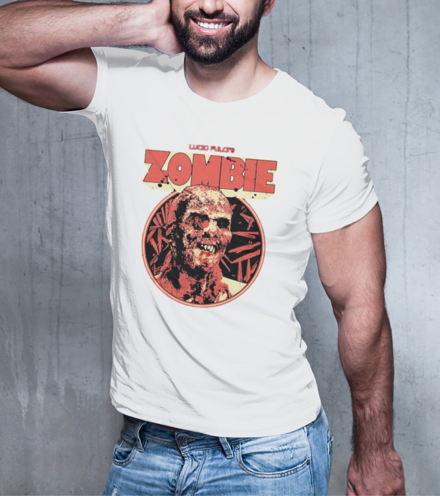 Lucio Fulci's Zombie Retro Horror Movie T-Shirt