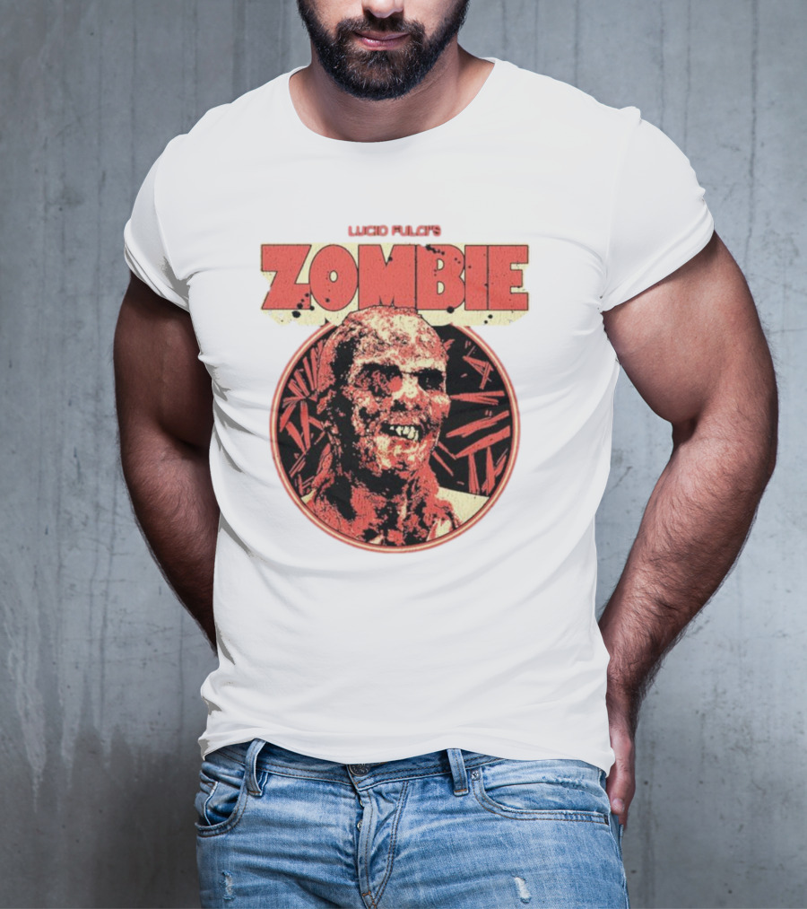 Lucio Fulci's Zombie Retro Horror Movie T-Shirt