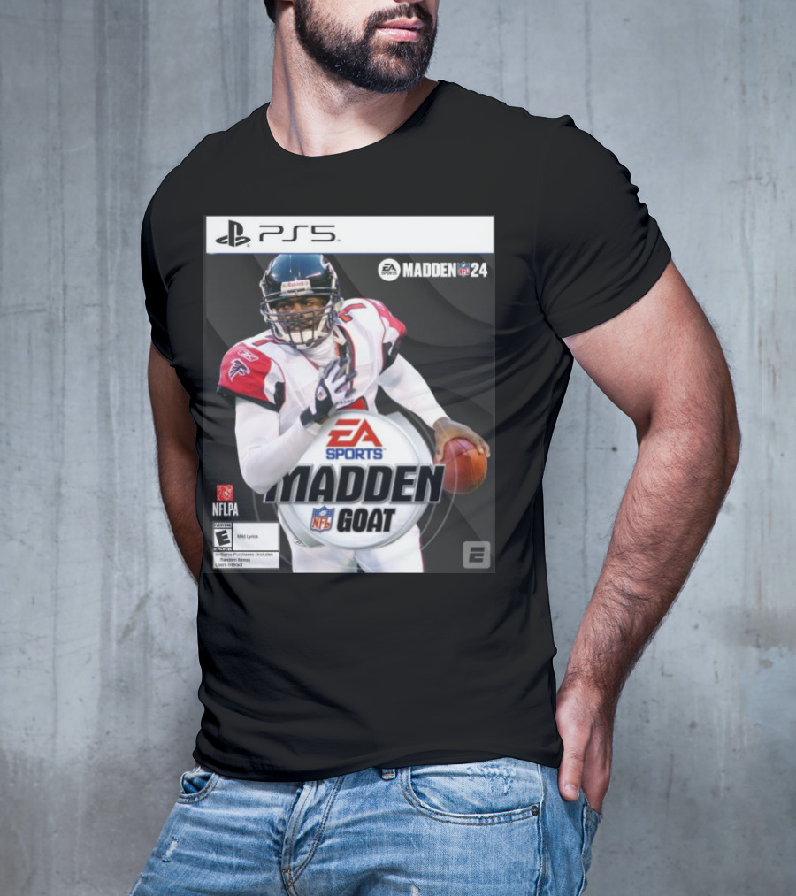 PS5 EA Sports Madden 24 NFLPA Michael Vick Madden GOAT NFL T-Shirt