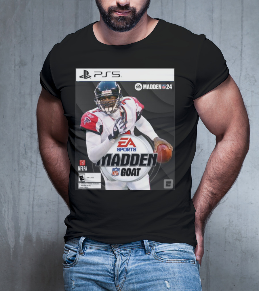 PS5 EA Sports Madden 24 NFLPA Michael Vick Madden GOAT NFL T-Shirt