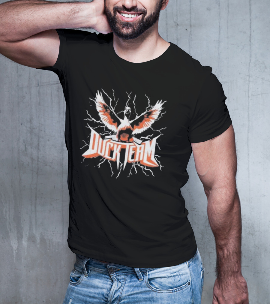 Naddpod Duck Team Metal Winged T-Shirt