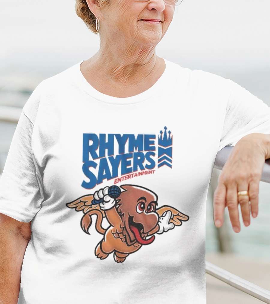Rhymesayers Entertainment Monkey With Wings And Microphone T-Shirt