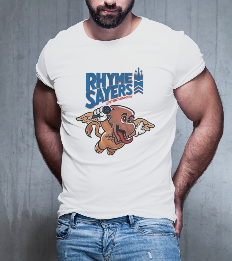 Rhymesayers Entertainment Monkey With Wings And Microphone T-Shirt