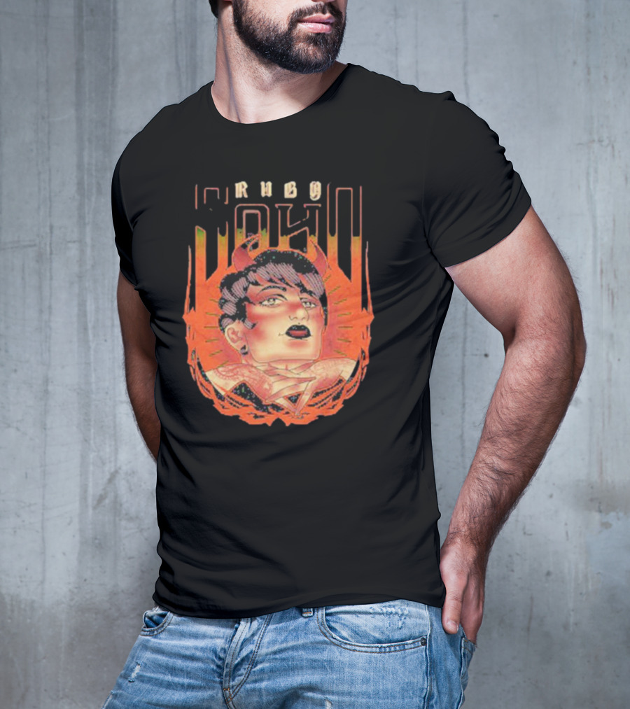 Ruby Soho Skin Deep Retro Demon Tattoo T-Shirt