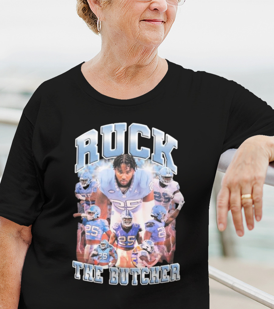 RUCK The Butcher 25 Football Montage T-Shirt