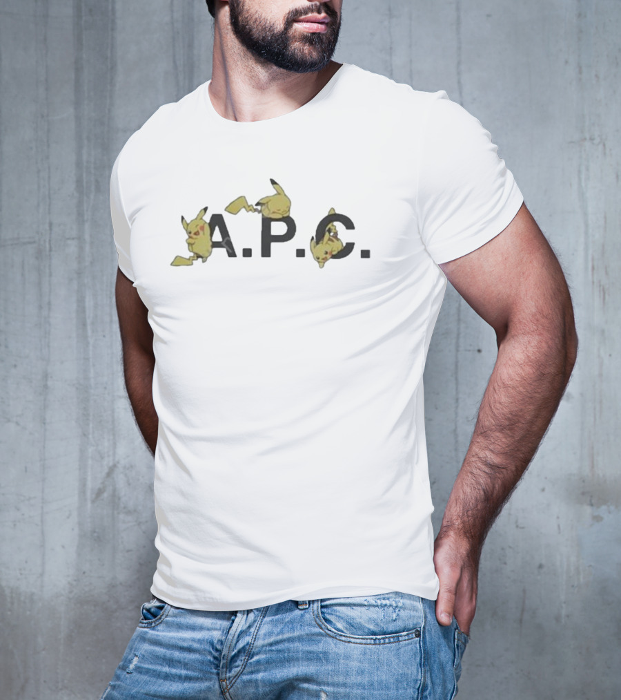Pokémon × A.P.C. Pikachu Trio T-Shirt