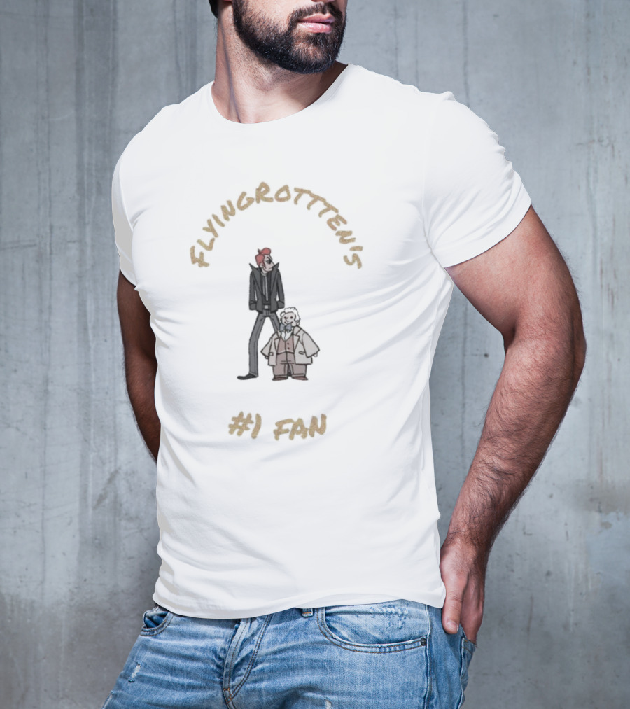 Flyingrottten’s #1 Fan Man And Old Man T-Shirt