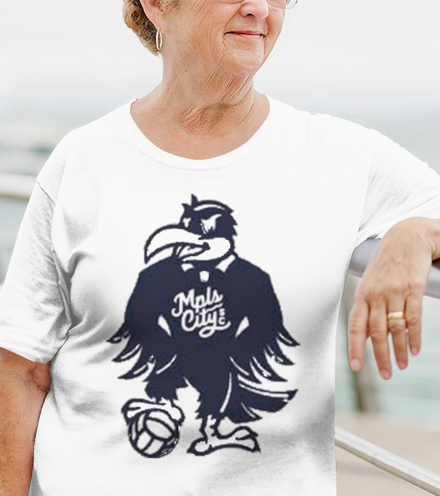 Schmitty The Crow MKE City Basketball Raven T-Shirt