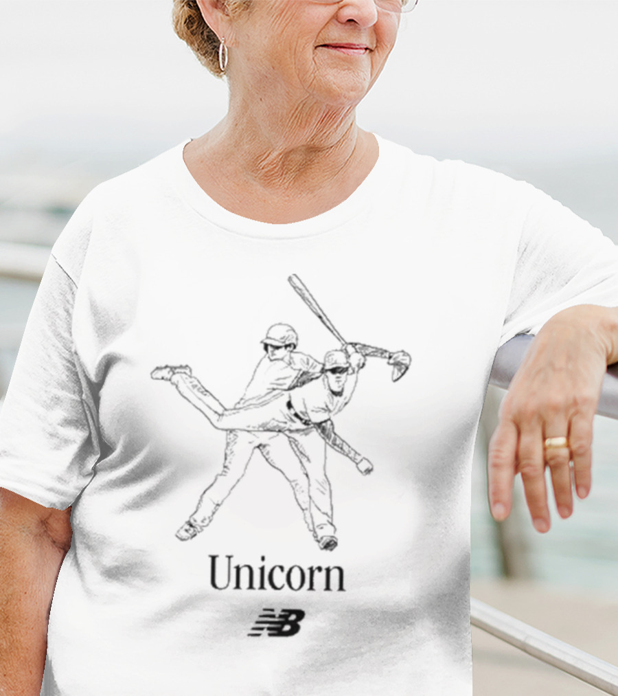 Shohei Ohtani Unicorn Baseball New Balance T-Shirt