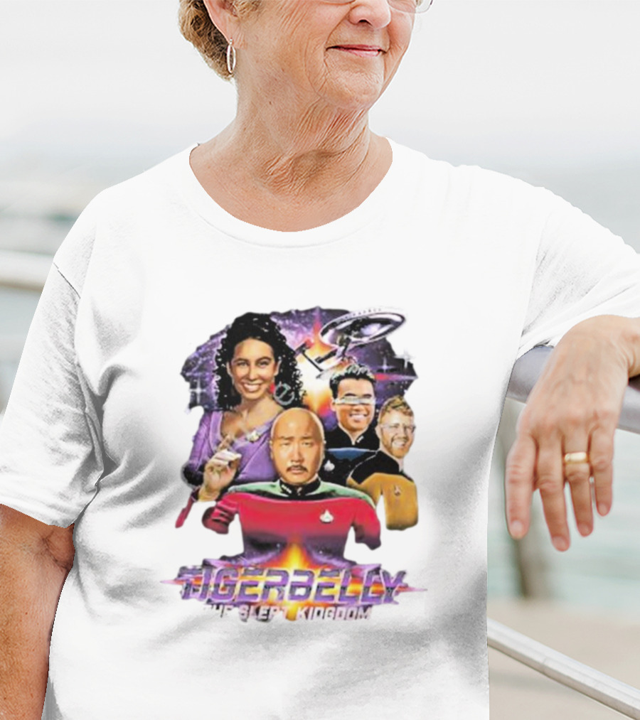 TigerBelly The Slept Kingdom Star Trek Crew T-Shirt