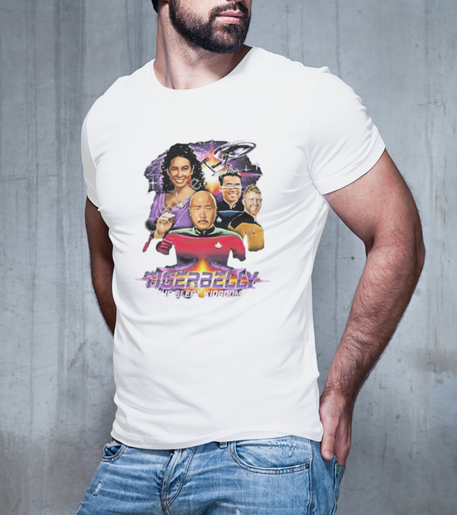 TigerBelly The Slept Kingdom Star Trek Crew T-Shirt