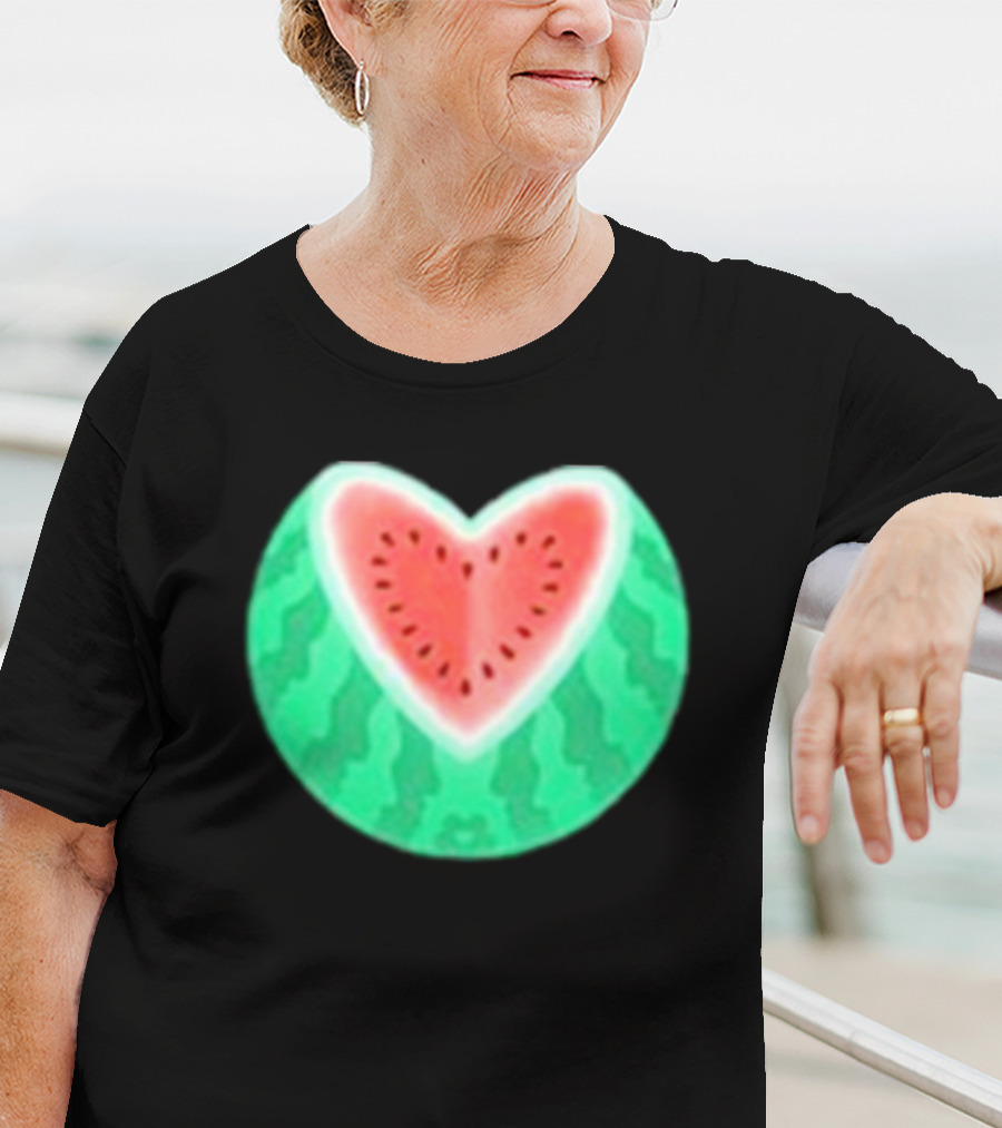 The Yetee Watermelon Heart T-Shirt