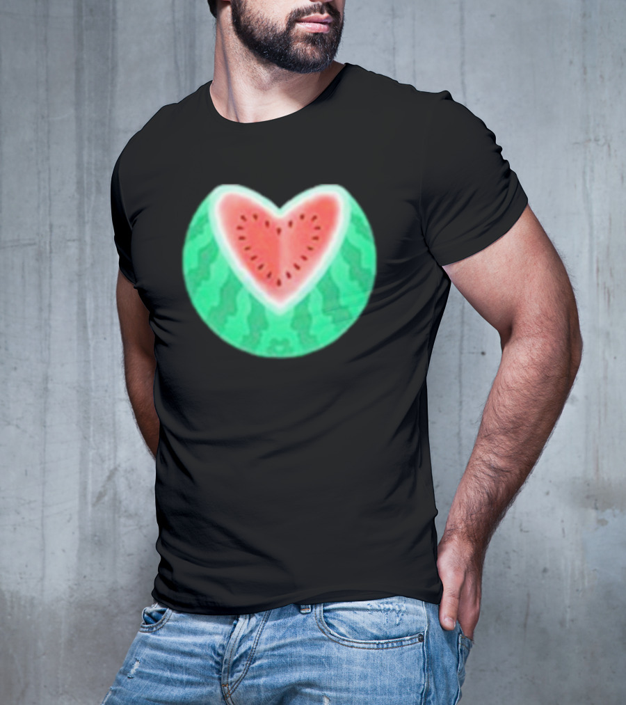 The Yetee Watermelon Heart T-Shirt