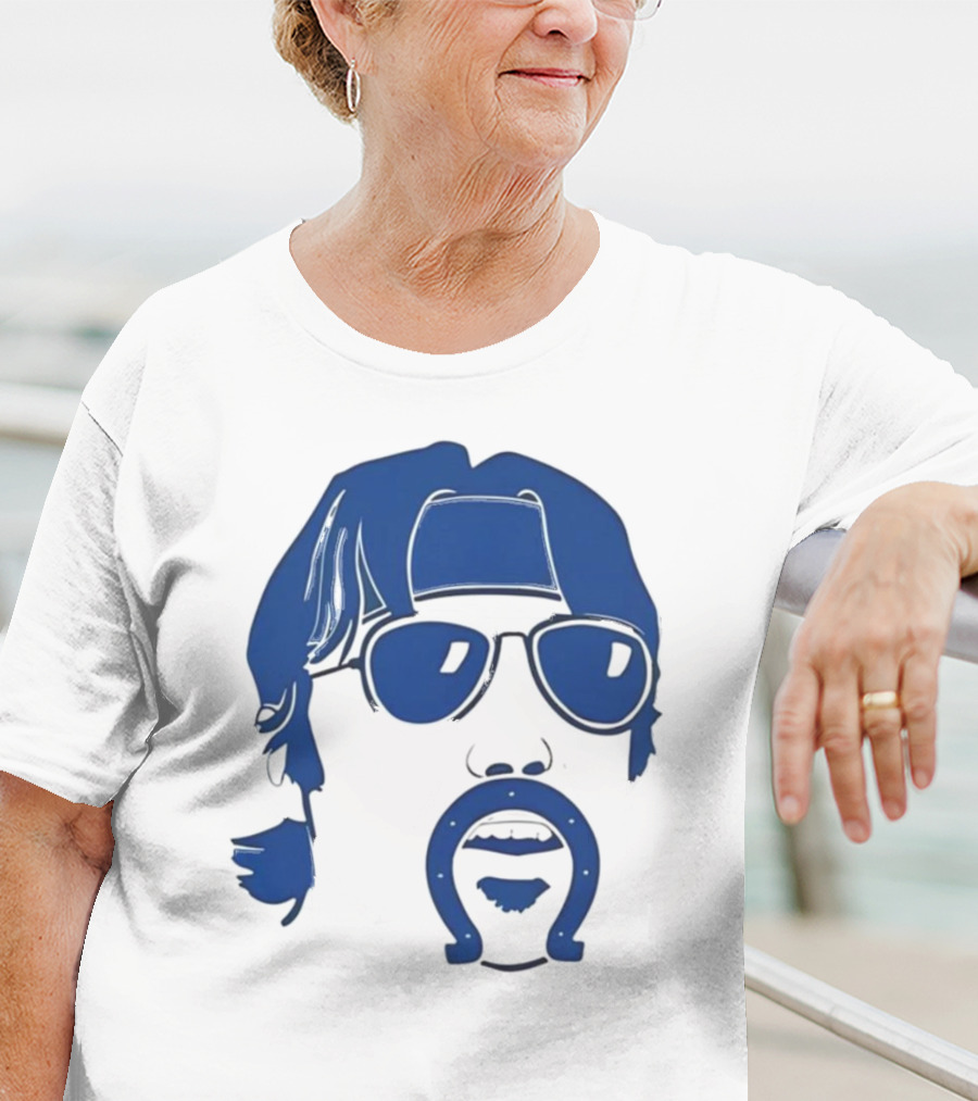 Minshew Mania Mustache Horseshoe Colts T-Shirt